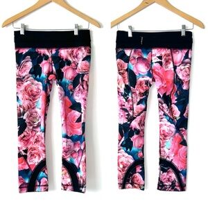 Lululemon Secret Garden Crop Leggings NWOT